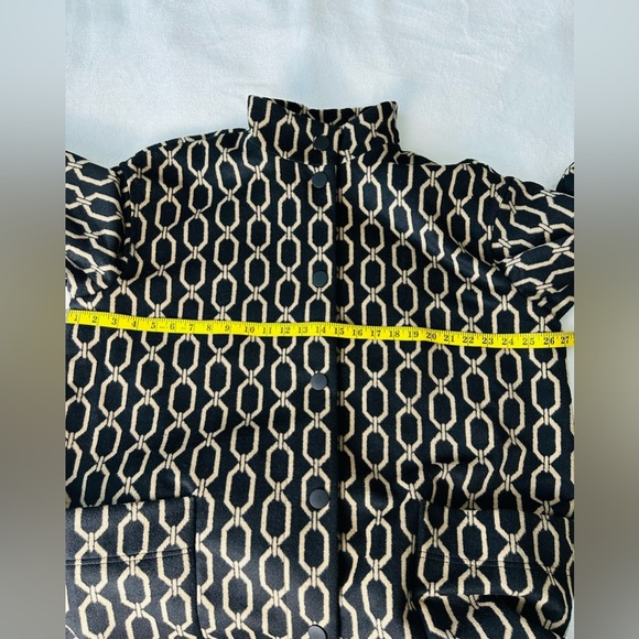 Ann Taylor Link Wool Blend Stand Collar Overcoat Size XXL - Picture 9 of 13